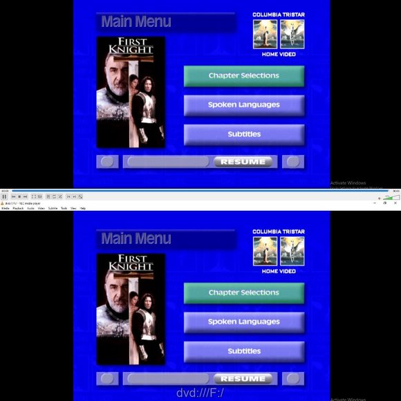 FIRST KNIGHT DVD Standard & Widescreen 1995 Columbia Pictures - Picture 6 of 9